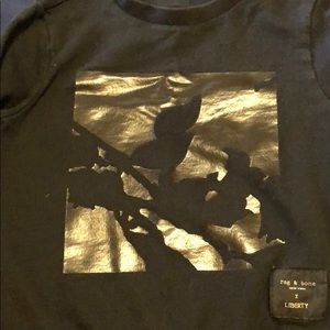 Rag & Bone Black Sweatshirt. Size 4